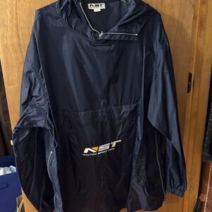 Nautica Dark Blue Hooded Jacket